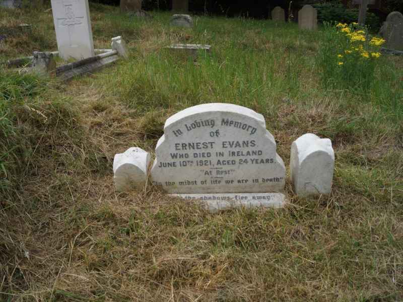 Ernest Evans (831) plot